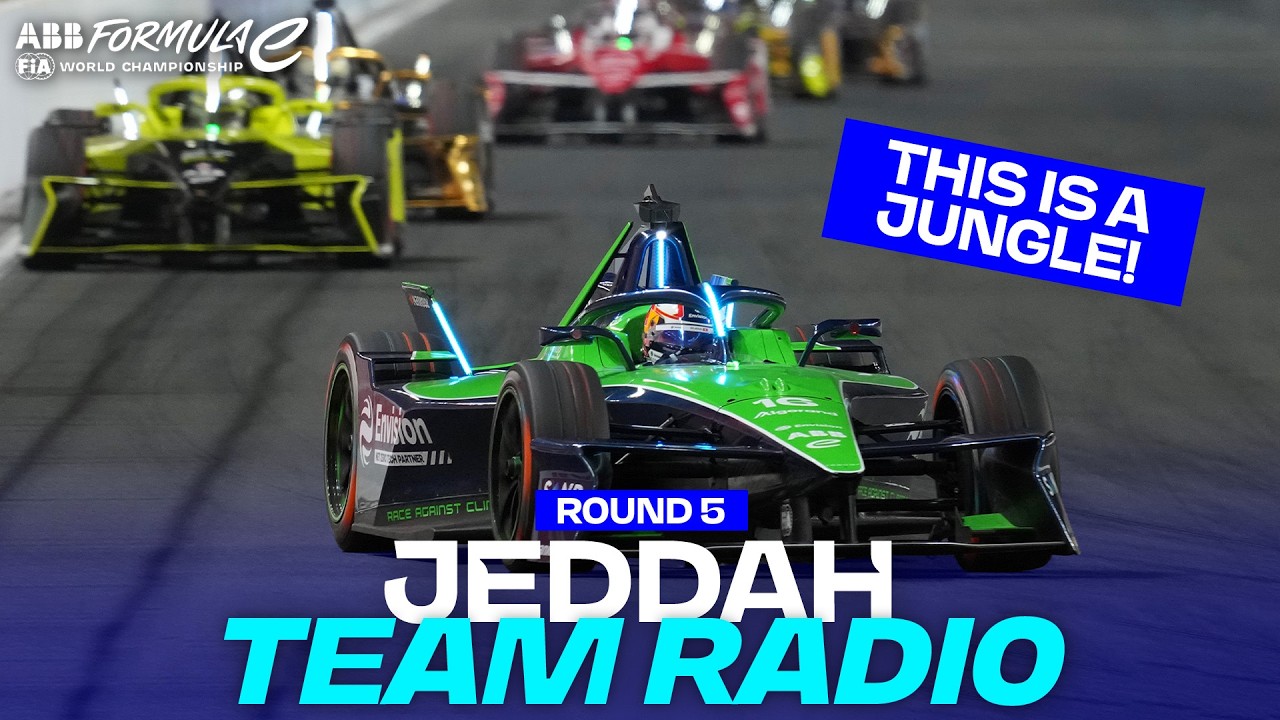 What is that from a teammate!? Team Radio | 2026 Jeddah E-Prix Round 5
