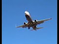 atterrissage 737 800 ryanair de londres a la rochelle