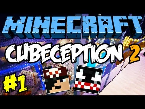 Minecraft: Cubeception 2 ft VenomExtreme - O Recomeço! =D #1