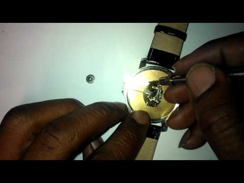 how to repair wrist watch