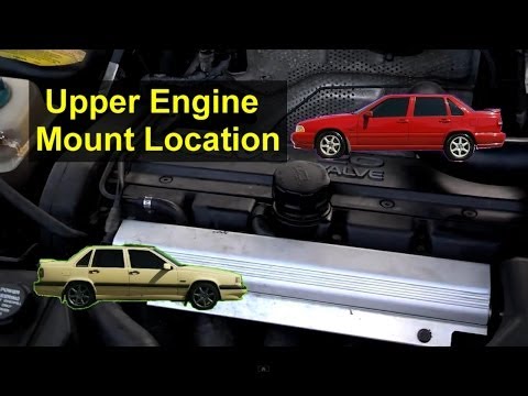 Volvo 850, S70, V70 Upper torque motor mount location – Auto Information Series