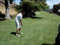 videos de Tracy Mousner at Pala Mesa- Hitting into a sand trap