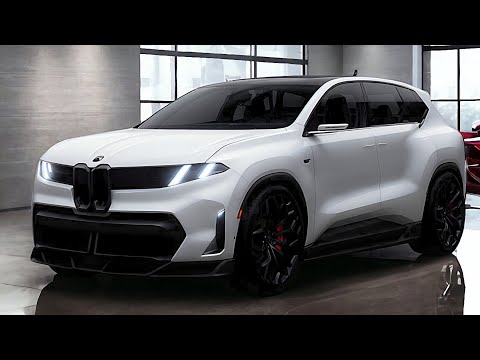 NEW 2025 BMW iX3 Vision Neue Klasse X Luxury Beautiful All-Electric SUV Details