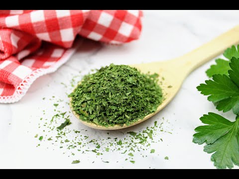 video-linktoworks-Drying Parsley