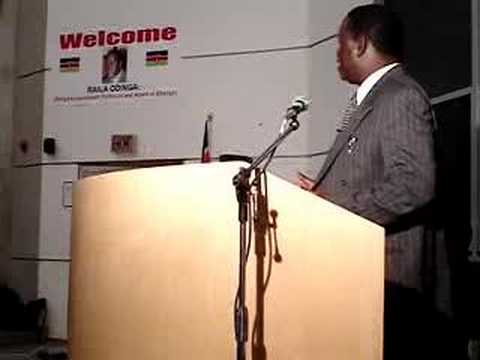 Raila Odinga's Visit to Toronto ...