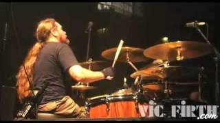 MESHUGGAH -   Tomas Haake - Drumming Footage - New England Metal Fest