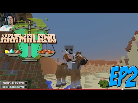 Minecraft KARMALAND Ep 2 - QUIERO UN CABALLO!!!