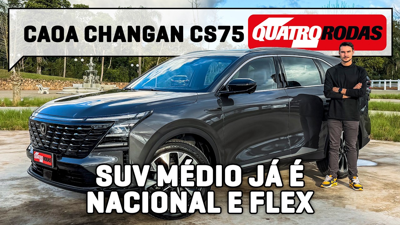 Caoa Changan CS75 é SUV mais barato que vw T-Cross e maior que Jeep Commander