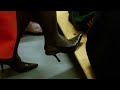 Wore Brown Pantyhose to Wresting Game at High School