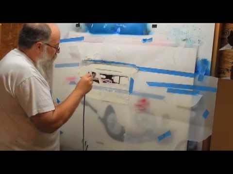 how to thin acrylic paint