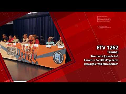Ato contra Jornada 6x1 | Encontro Comitês Populares | Exposição “Atlântico Sertão”