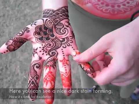 how to remove henna