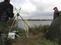Futterkatapult zum Anfüttern auf Karpfen Carp