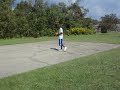 Glyn Dunking on the playground