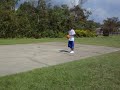 Glyn Dunking on the playground