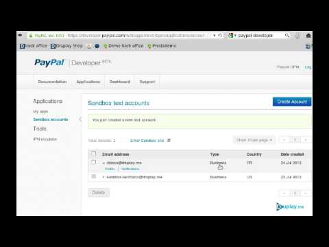 how to setup paypal prestashop