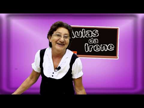 irene - Dona Irene volta com as 'Aulas' após as férias e mostra que não veio brincar... Produção: Jedson Leandro / Keké Oliveira Imagens e edição: Jedson Leandro www...