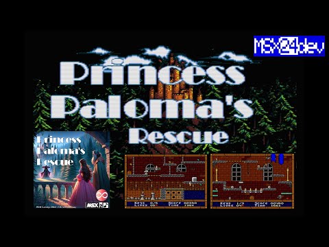 Princess Paloma's Rescue (2024, MSX2, InfiniteMSX)