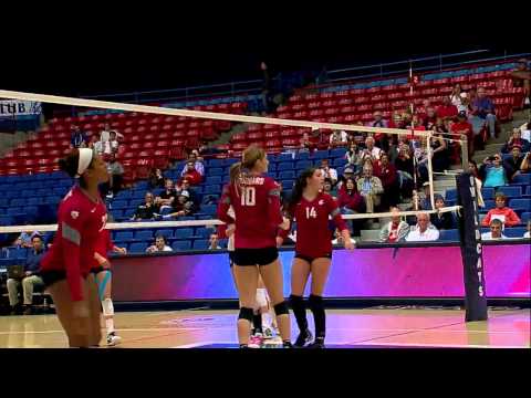 Arizona Volleyball highlights vs. Washington State