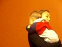 Chee Yuen carrying Mya (Ahnyee)