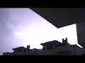 Lightning strike Estipona Spain Lightning strike Estipona Spain