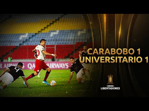 Carabobo vs. Universitario [1-1] | CONMEBOL Libert...