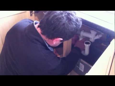 how to clean u bend under sink