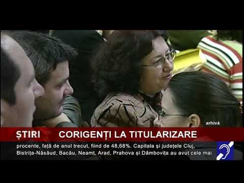 Corigenți la titularizare