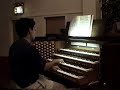 John Hong Bach "Air On The G String" Organ Transcription