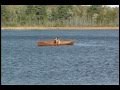 controling a canoe solo in the wind