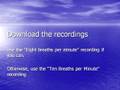 videos de Free Hypertension-Reducing MP3