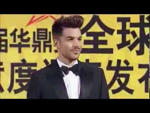 Adam Lambert – Huading Awards – Red Carpet and The Ceremony (2013. 12. 18.)