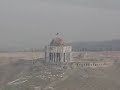 FLight over mosque in Kabul