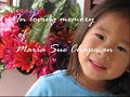 Maria Sue Chapman Memorial
