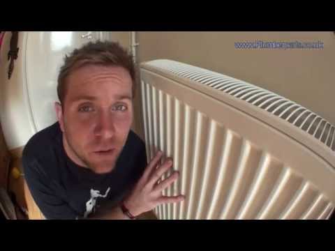 how to bleed one pipe radiator