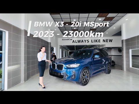 BMW X3 Sản xuất 2023| Lướt 23000km | 1899 tỷ | 0914060145 Ms Thọ