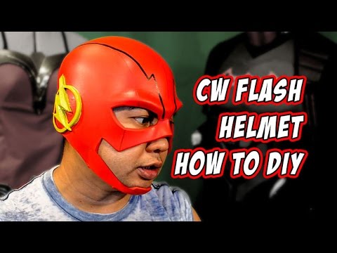 Flash CW How to foam helmet Cosplay Costume