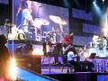 Drumstick tossing. Jonas Brothers.