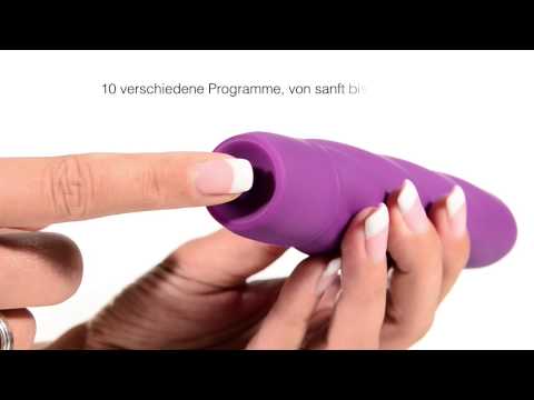 Deluxe Silikon Vibrator Twist aus Vollsilikon, by Lumunu passion products