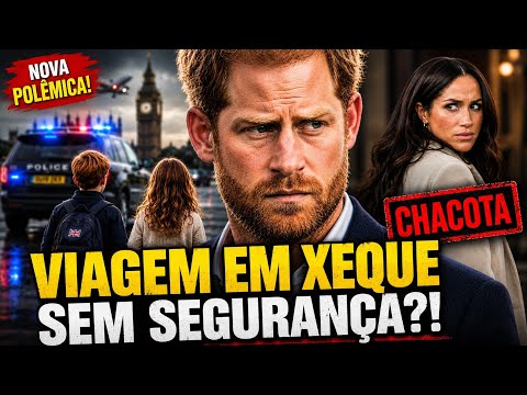 HARRY RECUA E VIAGEM VIRA CHACOTA APÓS POLÊMICA DA SEGURANÇA