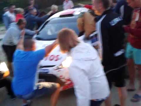 Robert Kubica na dojazdowce Robert Kubica na dojazdowce