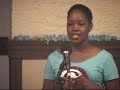 Cathia Barrow Performs Spoken Word on Measure R