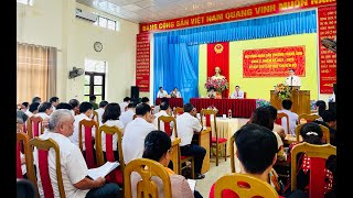 Kỳ họp thứ 5, HĐND phường Thanh Sơn khóa X, nhiệm kỳ 2021-2026
