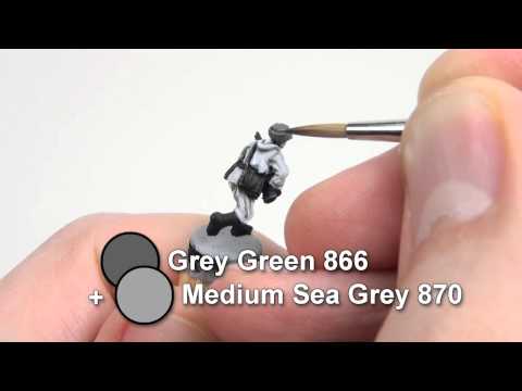 how to paint flames of war us infantry