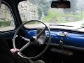 up and down hilly fiesole (florence) in a little fiat 500