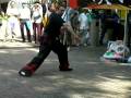 Sifu Demonstrating Moi Fa in Kowloon China