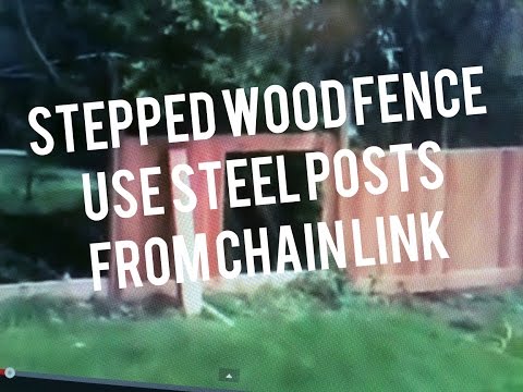build wood fence youtube