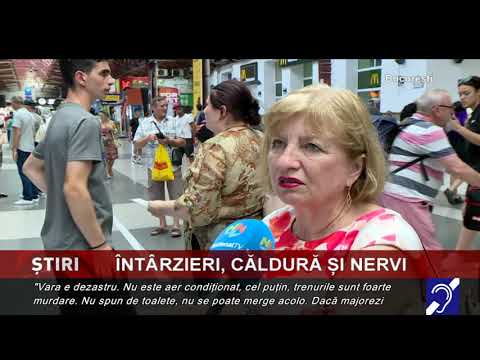Întârzieri, căldură și nervi