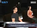 Transformers Cast Q&A in Second Life (Part 2)