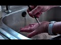Cosmetic make up brush cleaning tutorial